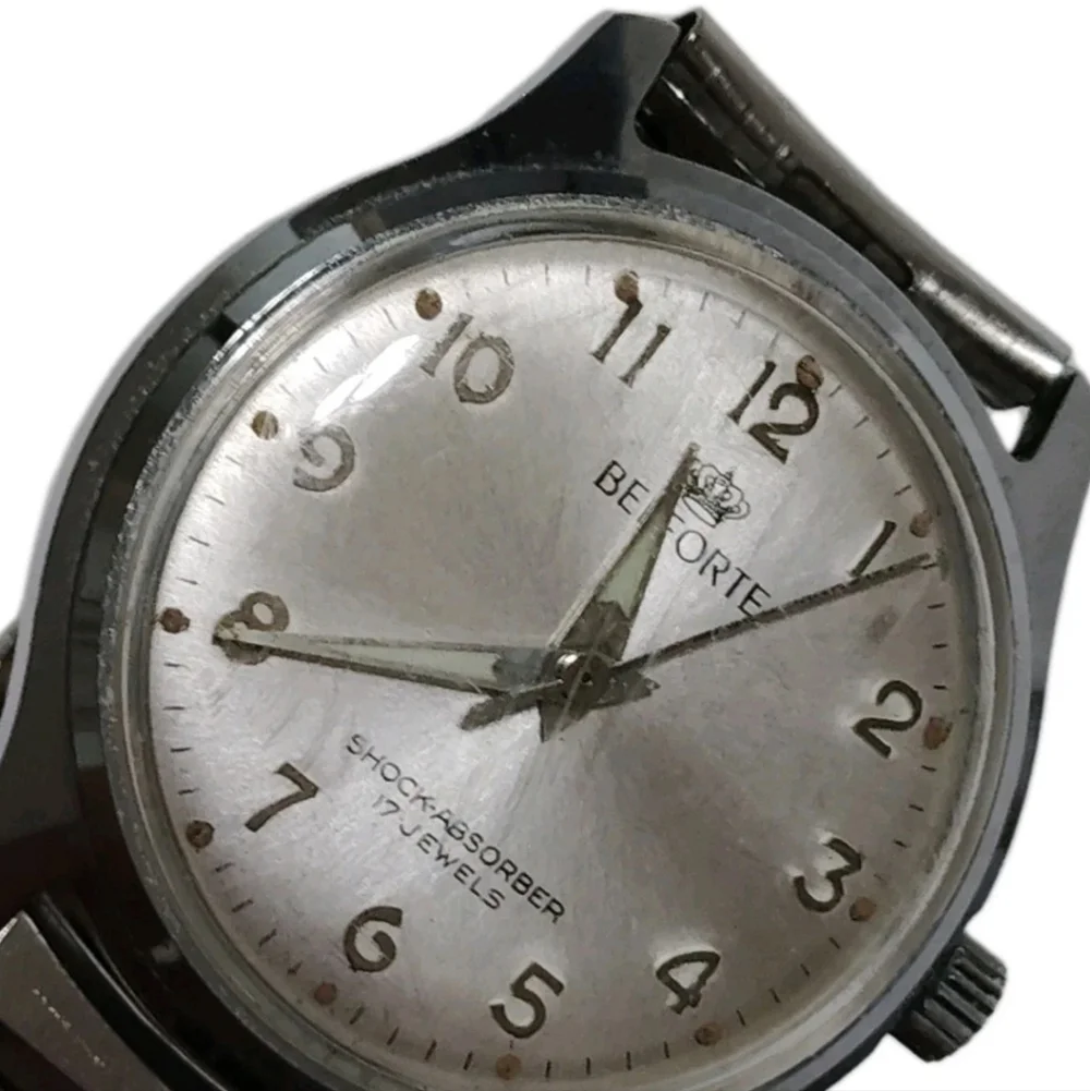 Belforte Shock Absorber Vintage Wind-up Watch 17 Jewels.